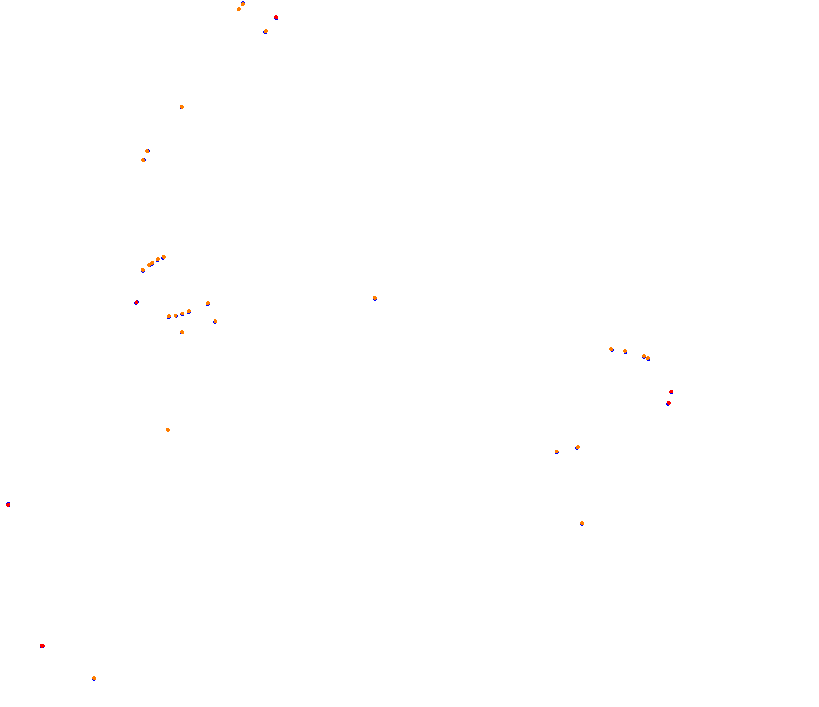 Circuit Zandvoort 2023 collisions