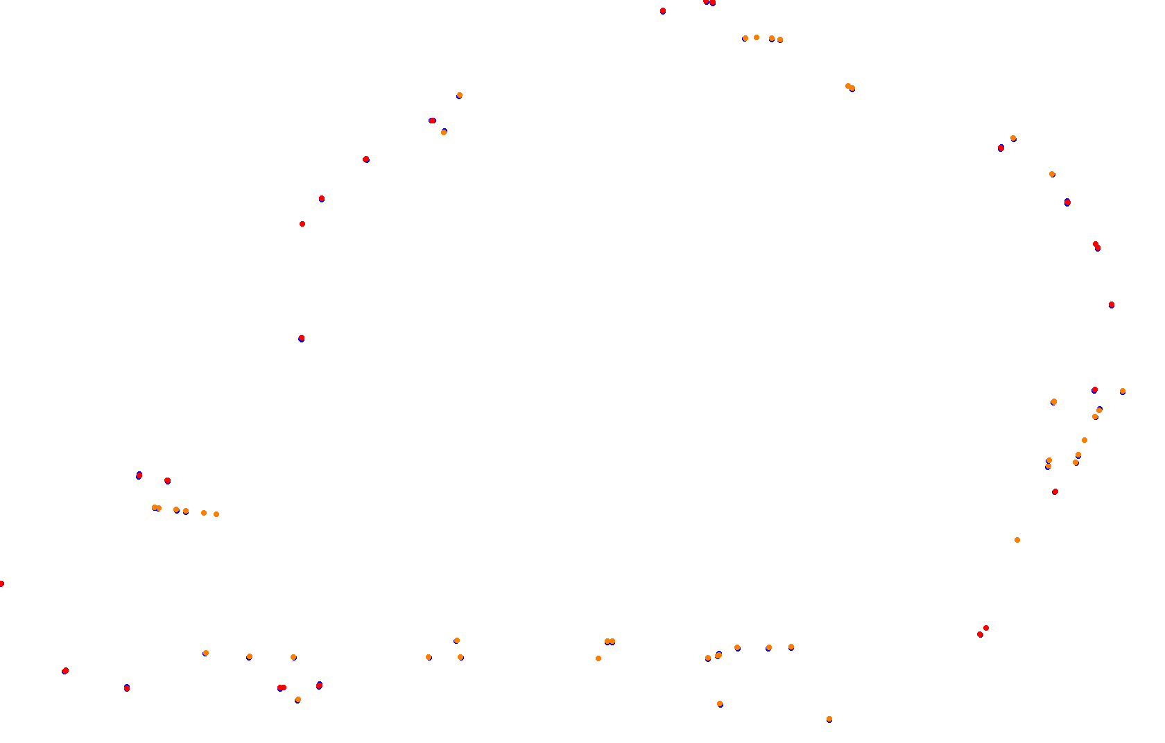 Lime Rock Park - South Chicane collisions